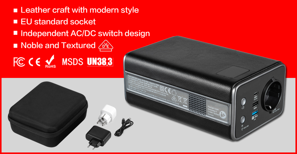 High-end design portable power station power bank